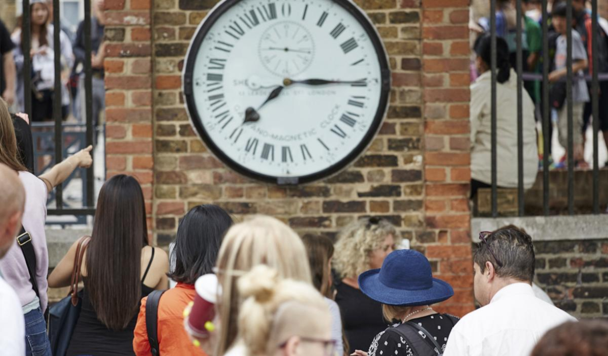 The Shepherd Neame Clock at the Royal Observatory in Greenwich